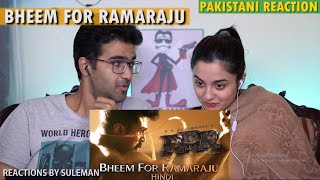 Pakistani Couple Reacts To Bheem For Ramaraju  RRR  JrNTR  Ramcharan [upl. by Aleris887]