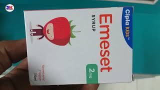 Emeset Syrup  Ondansetron Syrup  Emeset Syrup For Vomiting  Emeset Syrup Uses Benefits Dosage [upl. by Marilee386]