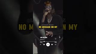 Fireboy Airplane Mode lyrics lyricsvideo lyrics music [upl. by Odraude]