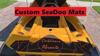 Sea Doo Custom Mats Install and Review [upl. by Nordna72]