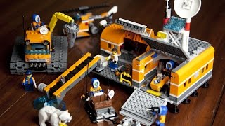 LEGO City 60036 Arctic Base Camp Unboxing  Build  Review [upl. by Anaicilef]