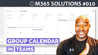 How to Create a Group Calendar in MS Teams  E010 [upl. by Semadar375]