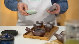 Japan Grüntee Zubereitung – KyusuAufguss Shincha amp Mizudashi Fukamushi Deep Steamed Sencha [upl. by Oirasec546]