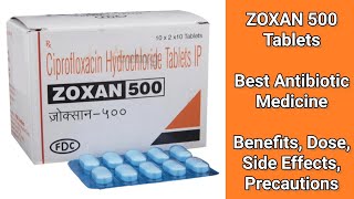 ZOXAN 500 Tablets  MedPharma 24x7 [upl. by Millda]