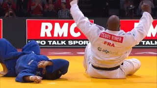 Teddy RINER vs Minjong KIM  FINAL 100 Paris Grand Slam 2024 [upl. by Anot]