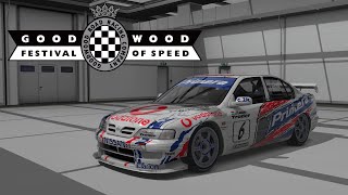 1999 Nissan Primera GT BTCC on Goodwood [upl. by Ylrebmyk]