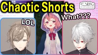 Kuzuha and Kanae react to chaotic Nijisanji shorts  English Subs [upl. by Cutlip]