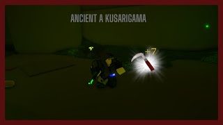 full ancient a kusarigama in vesteria  roblox [upl. by Ijan]