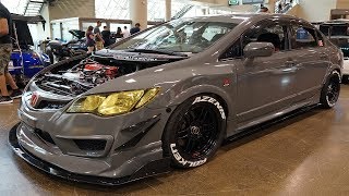 Custom Modded 2007 Honda civic [upl. by Anen579]