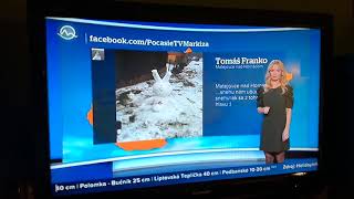 Počasie TV Markíza  312018 [upl. by Ima181]