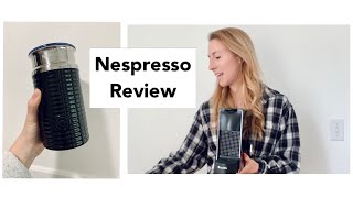 REVIEW Nespresso Essenza Mini and Aeroccino 3 [upl. by Acysej]