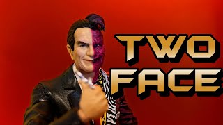 TWO FACE Batman Forever McFarlane Toys DC Multiverse Action Figure Review [upl. by Eslehc]