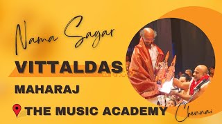 Day7  Nama Saagar Live from Music Academy Chennai  Superstar Rajinikanth  Sri Vittaldas Maharaj [upl. by Essej557]