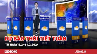 Dự báo thời tiết tuần tới từ ngày 52–1122024  Báo Lao Động [upl. by Elleryt982]