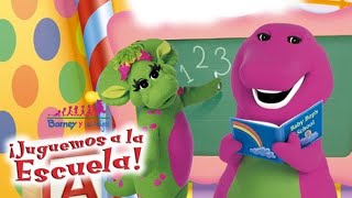 Barney  ¡Juguemos a la Escuela Completo [upl. by Guillemette991]