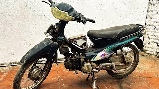 Abandoned Motorcycle Full Build amp Restoration Project Korean HAMCO Engine Restoration [upl. by Atiuqahs374]