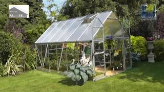 Palram  Canopia  Balance™ 8x12 Greenhouse [upl. by Esorlatsyrc]