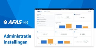 Administratie instellingen in AFAS SB [upl. by Yenttirb]