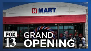 Popular H Mart market opens firstever Utah location [upl. by Mungam135]