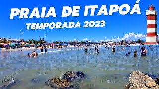 PRAIA DE ITAPOÁ TEMPORADA 2023 [upl. by Timmons148]