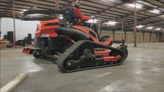 INSANE 60 INCH DIESEL TRACK DRIVE MOWER [upl. by Lennox]