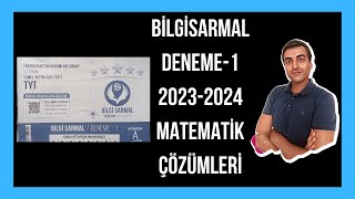 BİLGİSARMAL 2024 MATEMATİK ÇÖZÜMLERİ YILDIZLAR YARIŞIYORTYT DENEME BİLGİSARMAL DENEME ÇÖZÜMÜ [upl. by Nitsirt]