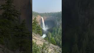 Helmcken Falls waterfall BC helmckenfalls WellsGray [upl. by Sada796]