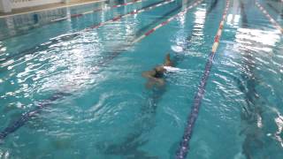 Nuova virata dorso new backstroke turn [upl. by Hannus]