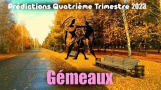 GÉMEAUX ♊️ Travail amp Transformation🔮4e trimestre 2023 [upl. by Aerdnua]