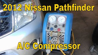 2012 Nissan Pathfinder AC Compressor [upl. by Enaillil]