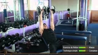 Top4 des exercices pour le Haut des Pectoraux  Muscler les pectoraux par All musculation [upl. by Ainahpets]