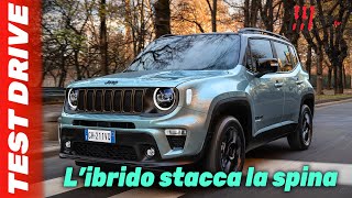 NEW JEEP RENEGADE EHYBRID 2022  FIRST TEST DRIVE [upl. by Omar]