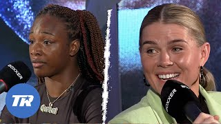 Claressa Shields vs Savannah Marshall  KICKOFF PRESS CONFERENCE [upl. by Golden]