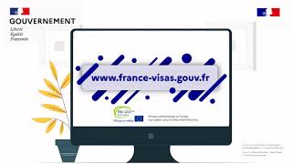 France Visas  Create your account on FranceVisas [upl. by Silver82]