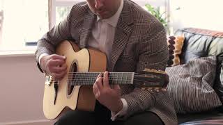 Altamira Model MD Dhole Gypsy Jazz Guitar  Demo [upl. by Eyllib992]