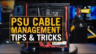 Tips and Tricks for Managing PSU Cables [upl. by Elleinnod]