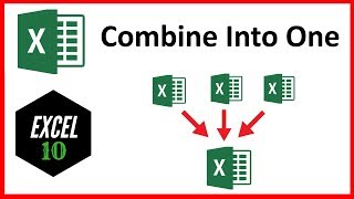 How To Combine Multiple Workbook to One Workbook In Excel [upl. by Aldon655]