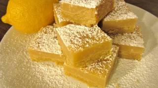 Vegan Lemon Bars Recipe for LaneVid [upl. by Odraccir559]