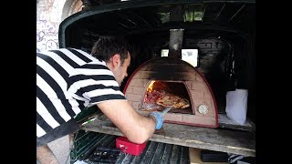 Italian Street Food Artisan Wood Oven Piadina amp Pizza by quotTukTuk Bakehousequot London [upl. by Aleina642]