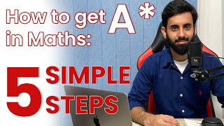 How to get A in Maths 5 simple steps  O Levels IGSCE maths [upl. by Anitnauq]