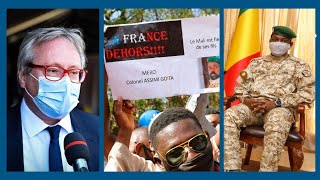 Mali  la junte militaire décide dexpulser lambassadeur de France [upl. by Ardnohsal822]