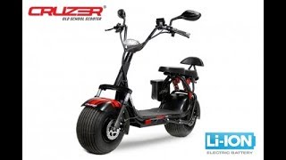 Elektro Scooter Cruser 1000W 60V Eco Lithiumon Batterie [upl. by Ecerahc376]