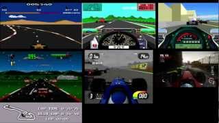 Evolution of F1 Games [upl. by Eimarej]