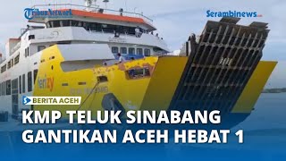 Aceh Hebat 1 Naik Dok KMP Teluk Sinabang Layani Rute SimeulueCalang [upl. by Aluino]