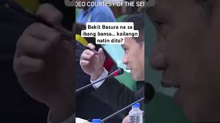 Basura na sa kanila bkit kailangn natin senatehearing news senateph senateofthephilippines [upl. by Llabmik]