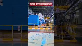 Steam Turbine Generator In Power Plant  foryou armanoman ytshorts turbine [upl. by Nylla113]