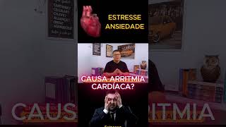 Estresse e ansiedade causa arritmia cardíaca shorts tecnicadeenfermagem [upl. by Eads253]