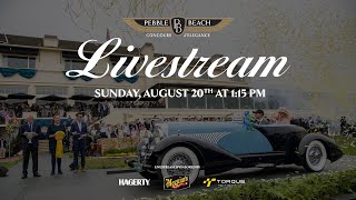 Livestream of the 72nd Pebble Beach Concours dElegance [upl. by Syramad]