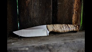 HuntingBushcraft knives from Elmax and N690 stainless steel [upl. by Lyda]