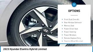 2023 Hyundai Elantra Hybrid Limited Fluid Metal in Chattanooga 23652 [upl. by Eyla]